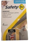 Safety First HS310 Adhesive Cabinet & Drawer Latches (pack Of 4) **sale** New. Price: $12.95.