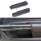 Aokio Carbon Fiber Interior Door Handle Cover Trim 2015-2024 Ford Mustang. Price: $48.03.