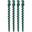 (4-PACK) Vortex 7-1/2" Ground Anchors, Screw-in For Yard, Tents, Tarps... New. Price: $14.19.