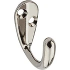 10-2PK-NATIONAL Hardware Nickel Single Wardrobe Clothes Coat & Hat Hook N199-190 New. Price: $56.89.