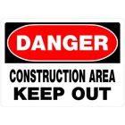 Hillman English White Construction Sign 10 In. X 14 (pack Of 6) New. Price: $16.43.