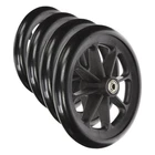 Karman 8 Inch X Front Caster Black With 5/16 Bearing (pack Of 4) New. Price: $100.44.