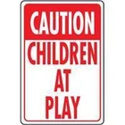 New Hy-ko HW-7 Aluminum 12 X Caution Children At Play Highway Sign 6718753. Price: $11.29.