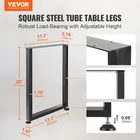 28 Inch Adjustable Furniture Legs, Square Reinforced Steel Office Se New. Price: $56.84.