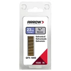 Arrow Fastener 23G10-1K 1000 Pack. .38 In. Pin Nail New. Price: $17.99.