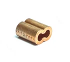 Nicopress 18-2-G, Copper Crimping Sleeves, 3/32 Cabe Size, Pack Of 10 New. Price: $19.99.