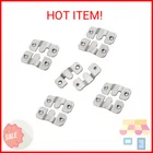 Luomorgo 10 Pack Z-clips Flush Mount Bracket Heavy Duty Picture Hangers Interloc New. Price: $10.20.
