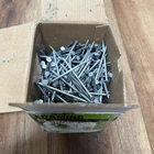 Approx 3.75 Pounds Hillman Fas-n-tite 3" Framing Nails Galvanized 10D Open. Price: $19.59.