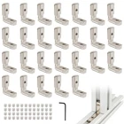 26PCS 4040 Inside Joint Corner Brackets Set Silver With Screws, C... New. Price: $55.39.