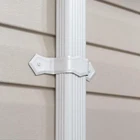 Amerimax 27229 White Aluminum Downspout Hold Band - Quantity 12 New. Price: $26.89.