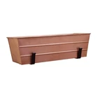 Achla Designs Medium Copper Flower Box With Wall Brackets New. Price: $95.80.