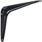 New Case Of (20) National N218-917 Black 6 X Utility Quality Shelf Brackets. Price: $29.95.