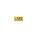 Dare 1614-3 Electric Fence Warning Sign, Yellow & Black Laminated Vinyl, X 8 New. Price: $69.77.