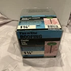 Hillman Fas-n-tite Roofing Plastic Cap Nails Galvanized 1 3/4 300PC Open. Price: $15.00.