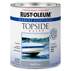 Rust-oleum Available 207005 Marine Topside Enamel Paint, Battleship Gray, New. Price: $32.69.
