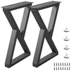 Rioychan 22 Inch Metal Coffee Table Legs, Heavy Duty Black End Desk Tab... New. Price: $98.01.