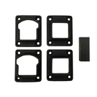 Weatherables Straight Railing Bracket Kit Aluminum Black W/ Fasteners (4-PIECE) New. Price: $72.50.