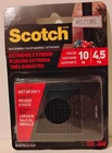 Scotch Fasteners Extremely Strong, 4 Ft In, Black, Holds 10 Lb 3M New. Price: $6.99.