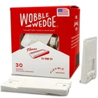 The Original Wobble Wedge Flexible Plastic Shims, Multi-purpose Leveling 30 New. Price: $26.99.