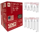 Senco L17BAB Wire STAPLE,1-1/2" LENGTH,1/4" Narrow CROWN,18 Gauge,box Of 5000PCS New. Price: $56.98.
