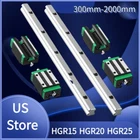 2PCS HGR15/20/25 Linear Rail Guide 200MM-2000MM+4PCS HGH15/20/25CA Blocks Cnc New. Price: $59.99.