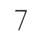 Hillman Group 844717 5IN. #7 Distinctions Floating Mount House Number, Black New. Price: $13.95.