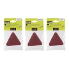 Ryobi 27-PIECE 2-7/8 In. Detail Paper Assortment Set Sander Pad New. Price: $20.53.