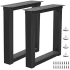 Rioychan 16" Metal Bench Coffee Table Legs, Heavy Duty, Black New. Price: $66.60.