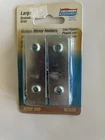 National Hardware N260-380 Large Hidden Mirror Holders Zinc Plated New. Price: $7.00.