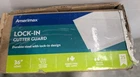 (qty 20) Amerimax Lock On Filter Ft. White Metal Gutter Guard 6363XHP New. Price: $64.00.