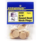 Eazypower 30361 3/4" Round Head Plugs (8 Piece) New. Price: $24.93.