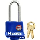 Master 312DLH Laminated Steel Pin Tumbler Padlock, Blue New. Price: $27.36.