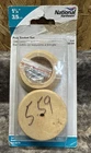 National Hardware N269-068 Closet Rod Pole Socket Set, 1-3/8 Unfinished Wood New. Price: $7.75.
