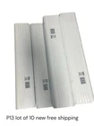 Box Of 10 Amerimax Gutter White Vinyl Downspout 15"L 3"D Extension M0594 New. Price: $58.00.