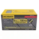 Deckmate Inch Star Drive Coated Screws New 6" 150PC Box. Price: $36.99.