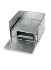 Simpson Strong Tie Adjustable Post Base 4" X Galvanized Steel Support ABW44Z New. Price: $16.99.