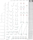 National Hardware S819-841 CD8377 Peg Board Hook Kit ZINC,51-PIECE New. Price: $21.99.