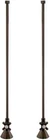 Signature Hardware Deck Mount Tub Supply Lines With Cross Handle Stops - For Cop New. Price: $54.99.