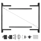 Adjust-a-gate Steel Frame Building Kit, 36"-60" Wide Opening Up To 5' High New. Price: $112.99.