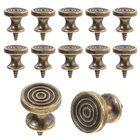Trinkrittey 10PCS Mini Drawer Knobs Antique Self Tapping Cabinet Bronze New. Price: $10.90.
