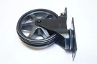 Richelieu 4-15/16" Rustic Iron Aluminum Braking Swivel Plate Caster 176 Lbs Load New. Price: $44.99.