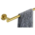 Jqk Towel Bar, 27" Brushed Light Gold Rack Bathroom Stainless Steel New. Price: $9.00.