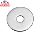 X 1" Stainless Fender WASHER,18-8 (304) Steel Flat WASHER,1/4" Id New. Price: $10.92.
