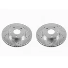 JBR1599XPR Powerstop 2-WHEEL Set Brake Discs Front Fwd For Mazda CX-3 14-16 New. Price: $189.32.