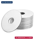 Bates- Stainless Steel Washers, 1/2" X 2", 20 Pcs, Large Fender, New. Price: $18.81.