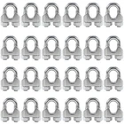 M4 5/32 Inches Stainless Steel Wire Rope Cable Clamp CLIP-24PCS New. Price: $17.42.