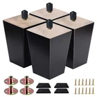 Txcucc Sofa Legs Square Bed Feet 5 Inch Wood Replacement For Furniture Se... New. Price: $41.85.