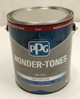 Ppg Wonder-tones 85-110 Interior Latex Paint+primer Flat White & Pastel Base Open. Price: $34.99.