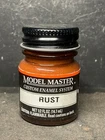 Testors Model Master Rust 1785 Flat Enamel Paint .5 Oz Used. Price: $12.00.
