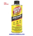 Goof Off FG653 Professional Strength Remover, Pourable 16-OUNCE, Liquid New. Price: $9.95.